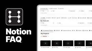 Notion Template FAQ - Headquarters Productivity System