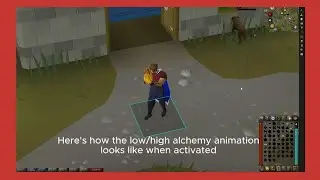 Trailblazer Alchemy Animation Scroll - Animation Change OSRS