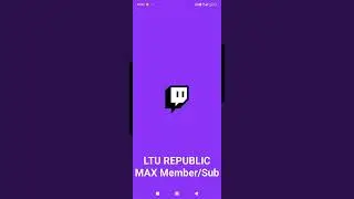 MAX SUB/MEMBER PAS Vedėją@LTURepublic! #twitch #yt #ytshorts #lturepublic #sub #subscriber #tier3