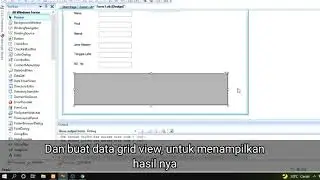"CARA MEMBUAT APLIKASI DI VISUAL STUDIO" full subtitle