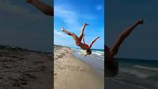 BEACH GYMNASTICS! 