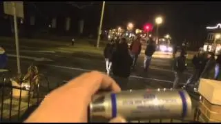 Tear Gas (CS Gas) Canisters on the Streets After Ferguson Riots