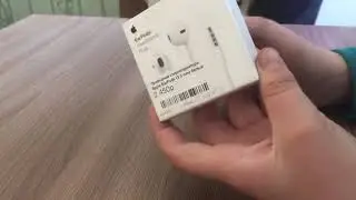 Распаковка APPLE EarPods