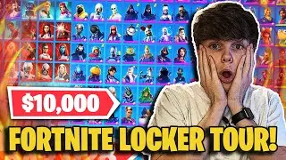 FORTNITE CHAPTER 4 RARE LOCKER TOUR! (RARE AND OG SKINS)