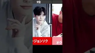 【かっこいい】小顔すぎるイケメン韓国俳優ランキング #shorts