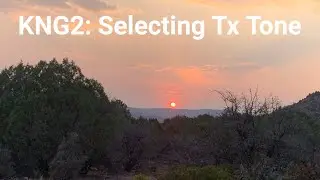 Bendix King KNG2: Selecting Tx Tones
