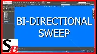 Solidworks - Bi-directional Sweep