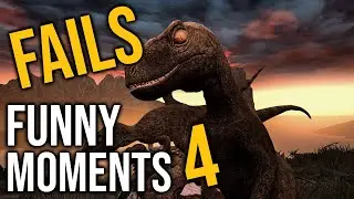 Fails and Funny Moments 4 - The Isle