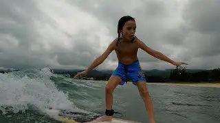 First Time Surfing in Hawaii | Fall Break in Hawaii - pt. 3