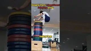 Weightlifters' Magnificent Jumping Skills