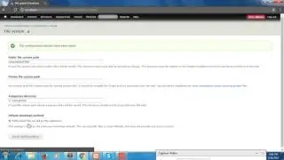 Drupal configuration