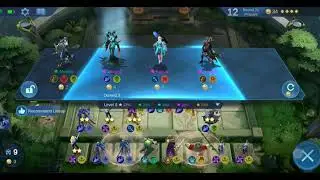 MAGIC CHESS | SUMMONER+GUARDIAN+EMPIRE GAMEPLAY | 4hp vs 100hp enemy