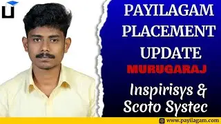 Payilagam Placement - Murugaraj (Inspirisys, Scoto Systec) - JAVA Training - Payilagam