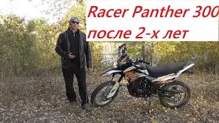 The Panther 300 Racer after two years of use. Aches and pains. Racer Panther RC300 GY8X