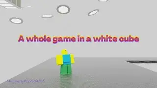 a whole game in a white cube 2