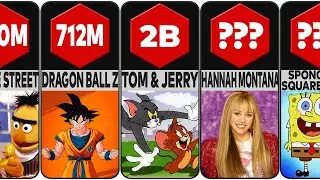 Comparison Most Watched Kid's Shows