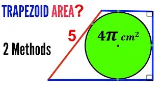 Can you find area of the Trapezoid? | (Trapezium) | 