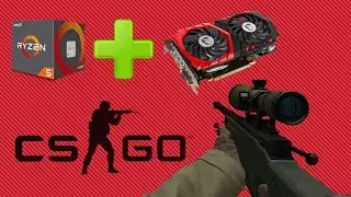 CS GO Benchmarks Stock vs OC - GTX 1050TI 4GB Ryzen 5 1500x