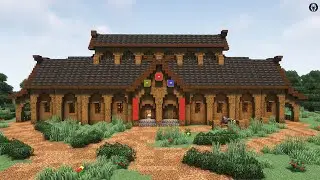 Minecraft Viking Longhouse Tutorial
