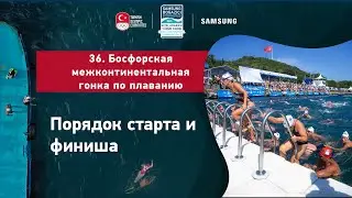 36. Босфорская межконтинентальная гонка по плаванию Порядок старта и финиша
