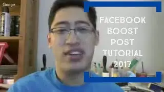 Facebook Boost Post Tutorial 2017