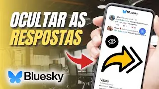 Como ocultar as respostas em uma visualização de Threads no BLUESKY