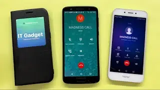 Incoming Call Honor 6A vs Motorola 1S vs Samsung Galaxy S7 edge