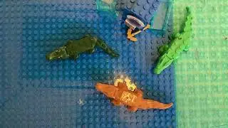 Blue and The Treasure Map ( A Lego Story)