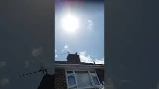 A NORMAL SKY , NO CHEMTRAILS ,