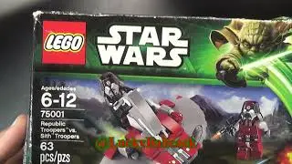 75001 Lego Republic Troopers vs Sith Troopers