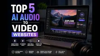 Top 5 AI Audio to Video Websites in 2026 | Convert Audio into Stunning Videos with AI