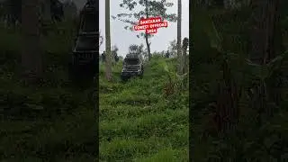 TURUN JURANG MBEK MBEKAN #automobile #pajero4x2 #offroad #