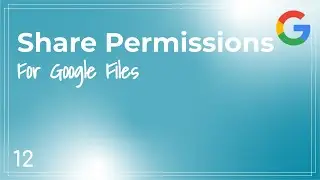 Google Files - APS Quick Tips #12 - Share Permissions for your Google Files
