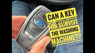 2021 Subaru Outback Key FOB Through the Washing Machine