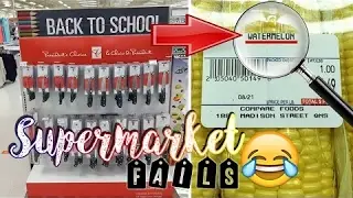 Hilarious Supermarket Fails [Mr Ghist]