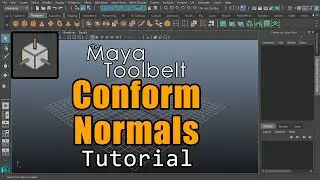 The Maya Toolbelt - Conform Normals (Maya 2023)