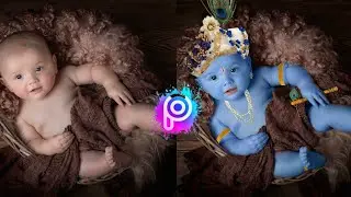 How to krishna photo editi in PicsArt||Darsh Editing zone ||