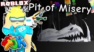Taking on THE PIT OF MISERY!! | Roblox JToH
