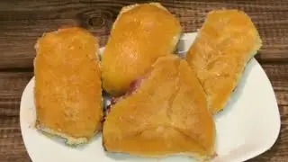 🍒 Pies with Cherry! No Eggs or Soda! Very Simple Recipe for Delicious Buns! Baking and Cooking!