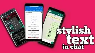 Stylish text in whatsapp, telegram and Instagram | How To do|Tech shorts|In a minute tutorial|2021
