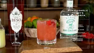 How To Make A Non-Alcoholic Tommy's Margarita | Cocktail Masterclass Drink Recipe | Vegan Friendly