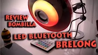 review bombilla led Bluetooth BRELONG