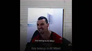 Zlatan speech!