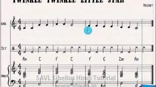 SAVL PUBLISHING SIBELIUS HINDI TUTORIAL