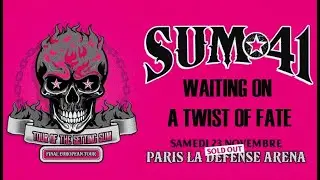 SUM 41 I Waiting on a twist of fate Live@ Paris La Defense Arena 23.11.2024