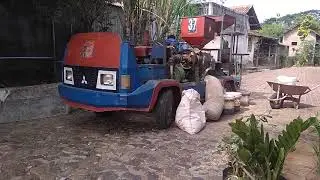 🚜CARA KERJA MESIN SELEP GABAH PADI