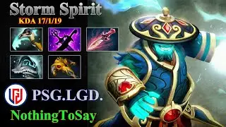 PSG.LGD.NothingToSay - Storm Spirit | LGD vs BETBOOM - BERLIN MAJOR 2023 Dota2 #dota2 #nothingtosay