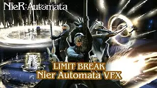 [FFXIV] Nier Automata Themed LIMIT BREAKS (LB1 and LB2) VFX MOD