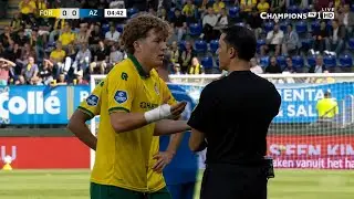 Ole Romeny Red Card vs AZ Alkmaar (Home) Eredivisie Matchday 3 | English Commentary
