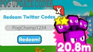 NEW POG UPDATE CODES 2021 | PET SIMULATOR X CODES